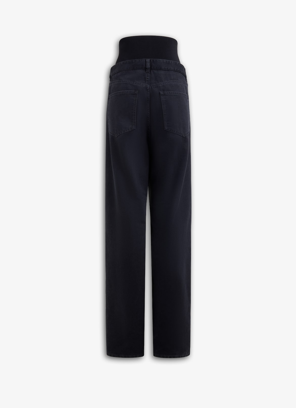 JEAN AVEC CEINTURE EN MAILLE ALAÏA JEAN AVEC CEINTURE EN MAILLE NOIR